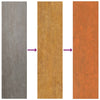 Korotettu kukkalaatikko ruoste 320x80x45 cm Corten teräs