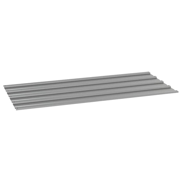 Kattopaneelit 12 kpl ruoste 100x44 cm Corten teräs