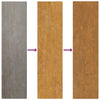 Korotettu kukkalaatikko 195x100x36 cm Corten teräs