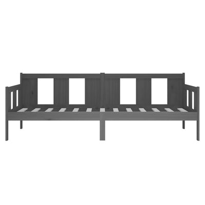 Harmaa sohvasänky Selvie 80x200cm (mänty)