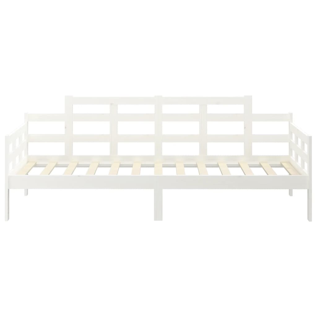 Valkoinen sohvasänky Zeinal 80x200cm (mänty)