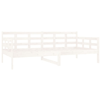 Valkoinen sohvasänky Dobita 90x190cm (mänty)