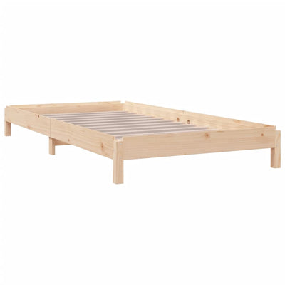Pinottava sänky 75x190 cm täysi mänty