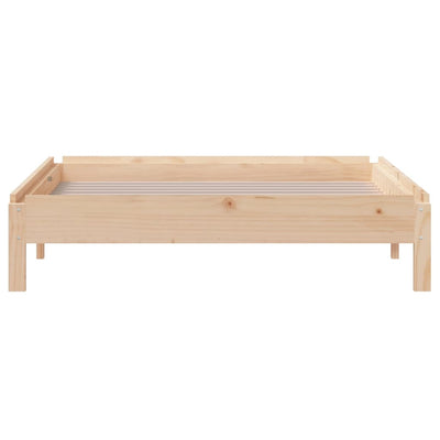 Pinottava sänky 75x190 cm täysi mänty