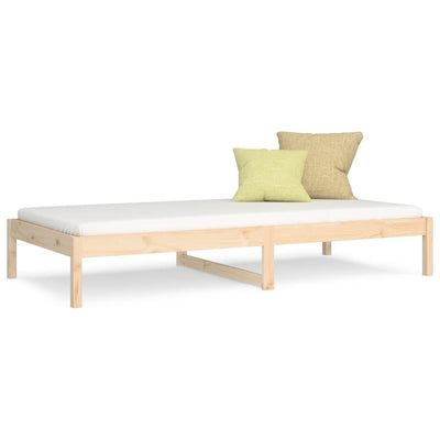 Vuodesohva ilman patjaa 80x200 cm täysi mänty