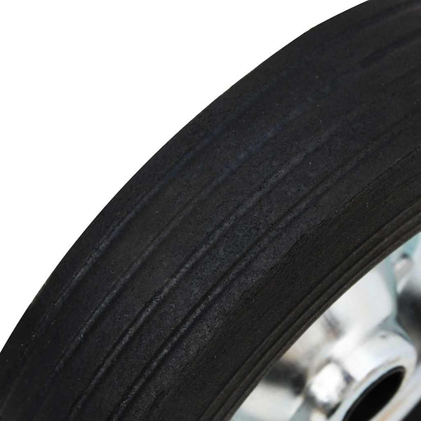 Rengas nokkapyörään Ø20x5 cm täysi kumi ja teräs