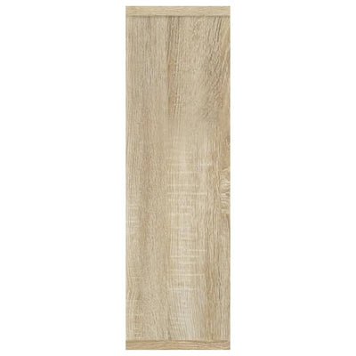 Seinähylly Sonoma-tammi 36x16x90 cm tekninen puu