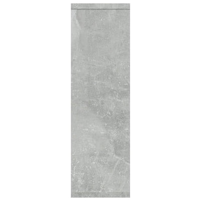 Seinähylly betoninharmaa 45,1x16x45,1 cm tekninen puu