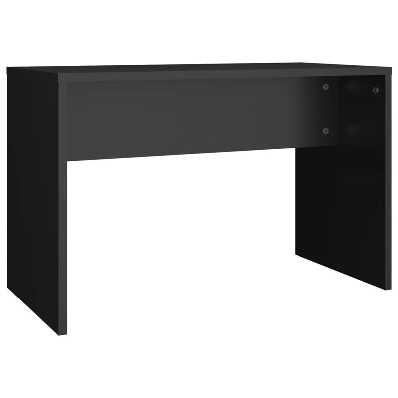 Musta meikkijakkara Rosario 70x35x45cm (puinen)