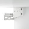 TV-seinäkaapit 2 kpl valkoinen 80x30x30 cm tekninen puu