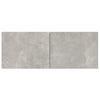 TV-seinäkaapit 2 kpl betoninharmaa 80x30x30 cm tekninen puu