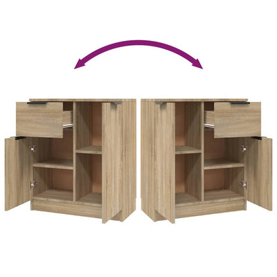 Senkki Sonoma-tammi 60x30x70 cm tekninen puu