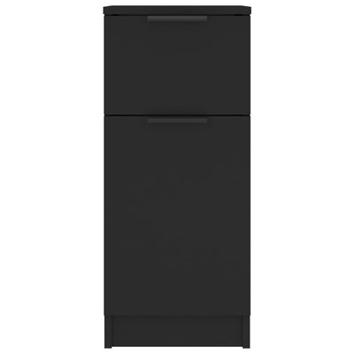 Senkit 2 kpl musta 30x30x70 cm tekninen puu
