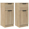 Senkit 2 kpl Sonoma-tammi 30x30x70 cm tekninen puu