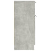 Senkit 2 kpl betoninharmaa 30x30x70 cm tekninen puu