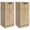 Senkit 2 kpl Sonoma-tammi 30x30x70 cm tekninen puu