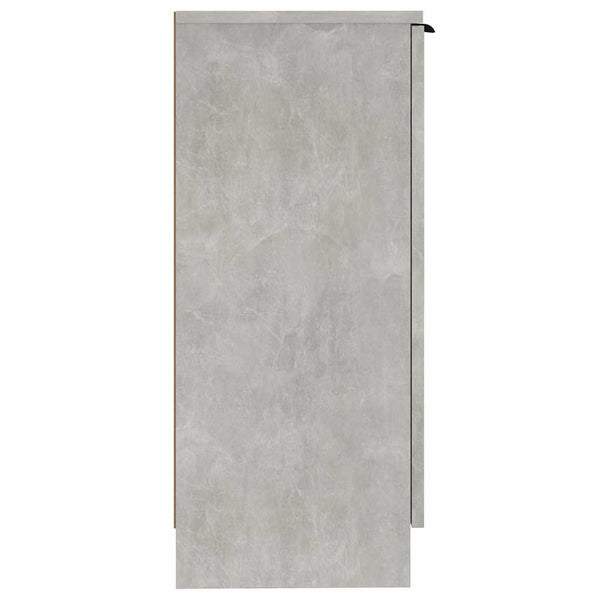 Senkki betoninharmaa 30x30x70 cm tekninen puu