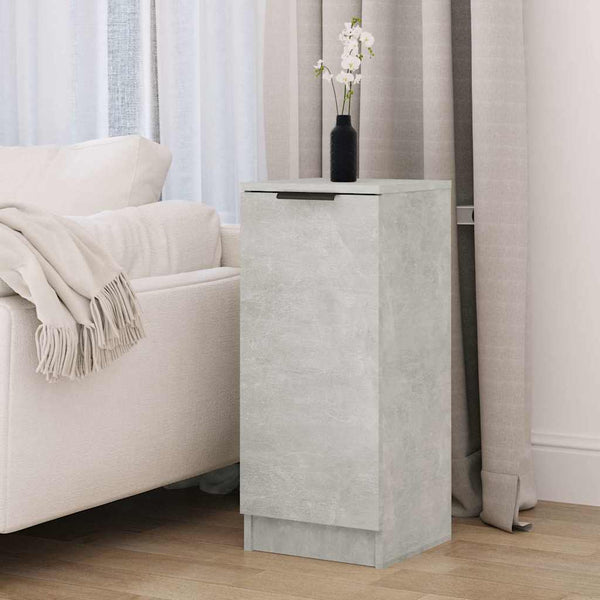 Senkki betoninharmaa 30x30x70 cm tekninen puu