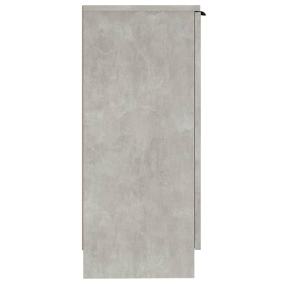 Senkit 2 kpl betoninharmaa 30x30x70 cm tekninen puu