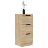 Senkit 2 kpl Sonoma-tammi 30x30x70 cm tekninen puu