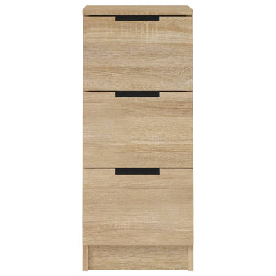 Senkit 2 kpl Sonoma-tammi 30x30x70 cm tekninen puu