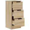 Senkit 2 kpl Sonoma-tammi 30x30x70 cm tekninen puu