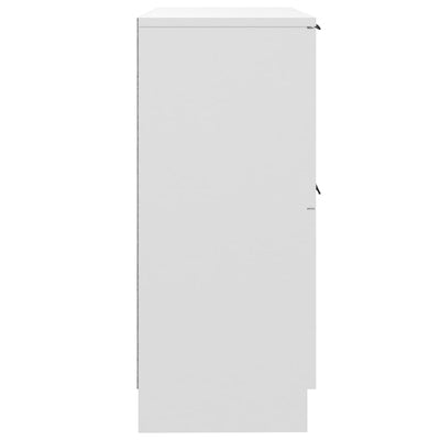 Senkit 2 kpl valkoinen 30x30x70 cm tekninen puu