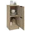 Senkit 2 kpl Sonoma-tammi 30x30x70 cm tekninen puu