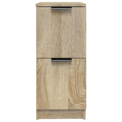 Senkit 2 kpl Sonoma-tammi 30x30x70 cm tekninen puu