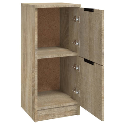 Senkit 2 kpl Sonoma-tammi 30x30x70 cm tekninen puu