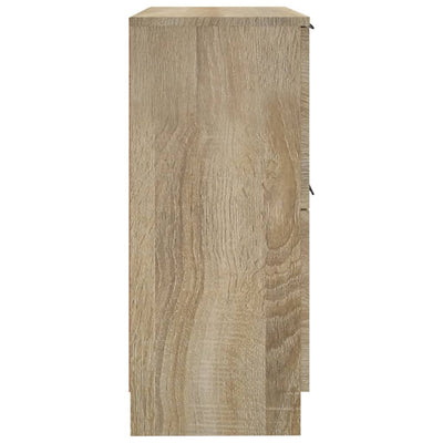 Senkit 2 kpl Sonoma-tammi 30x30x70 cm tekninen puu