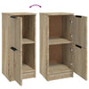 Senkit 2 kpl Sonoma-tammi 30x30x70 cm tekninen puu