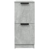 Senkit 2 kpl betoninharmaa 30x30x70 cm tekninen puu