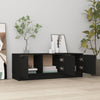 TV-taso musta 102x35x36,5 cm tekninen puu