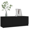 TV-taso musta 102x35x36,5 cm tekninen puu