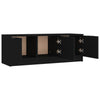 TV-taso musta 102x35x36,5 cm tekninen puu