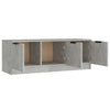 TV-taso betoninharmaa 102x35x36,5 cm tekninen puu