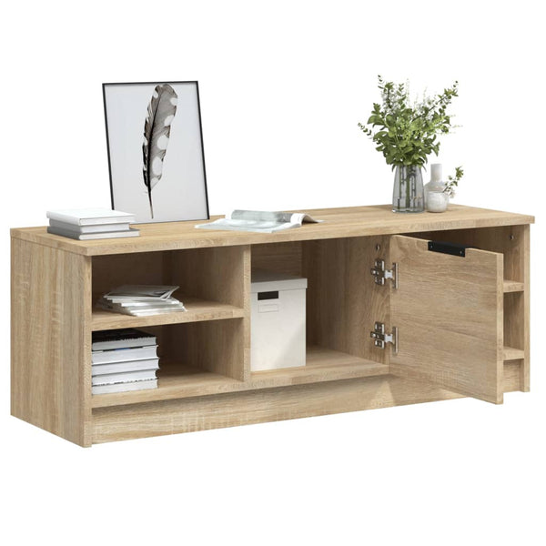 TV-taso Sonoma-tammi 102x35,5x36,5 cm tekninen puu