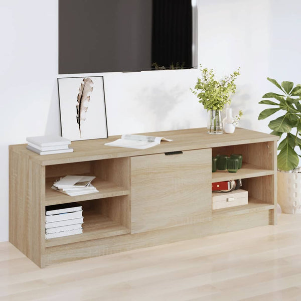 TV-taso Sonoma-tammi 102x35,5x36,5 cm tekninen puu