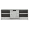 TV-taso betoninharmaa 102x35,5x36,5 cm tekninen puu