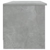 TV-taso betoninharmaa 102x35,5x36,5 cm tekninen puu