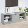 TV-taso betoninharmaa 102x35,5x36,5 cm tekninen puu