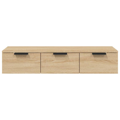 Seinäkaappi Sonoma-tammi 102x30x20 cm tekninen puu