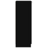 Musta kenkäkaappi Luder 30x35x100cm (puinen)