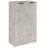 Kenkäkaappi betoninharmaa 59x35x100cm tekninen puu