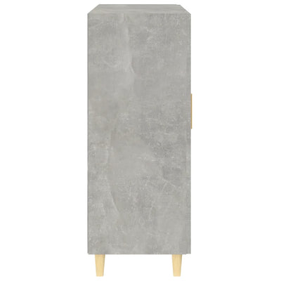 Senkki betoninharmaa 69,5x34x90 cm tekninen puu