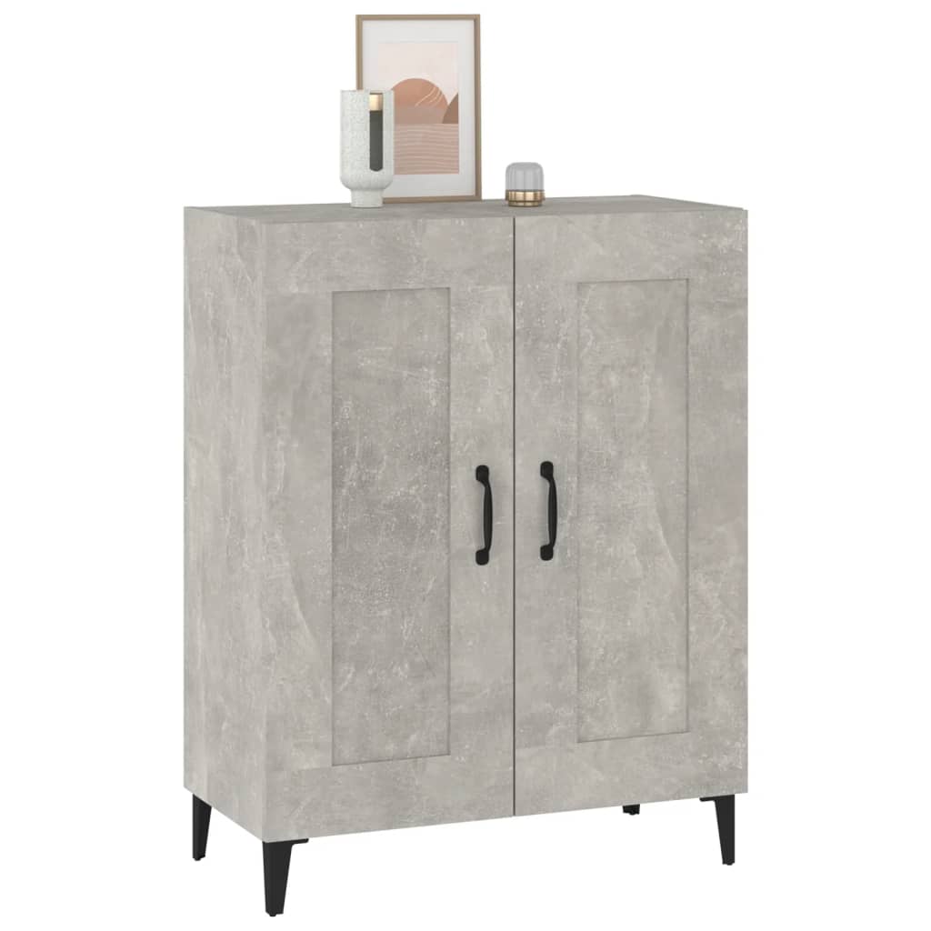 Betoninharmaa senkki Bota 69,5x34x90cm (puinen)