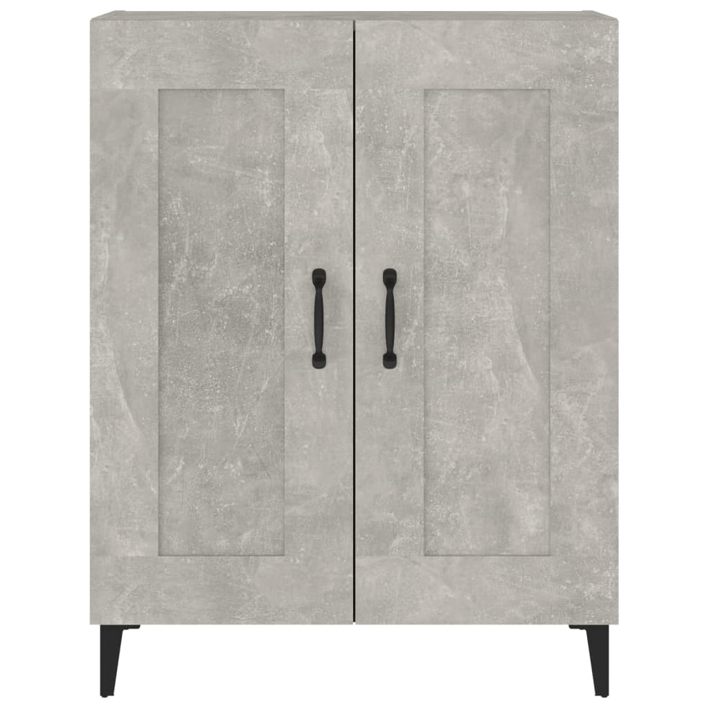 Betoninharmaa senkki Bota 69,5x34x90cm (puinen)