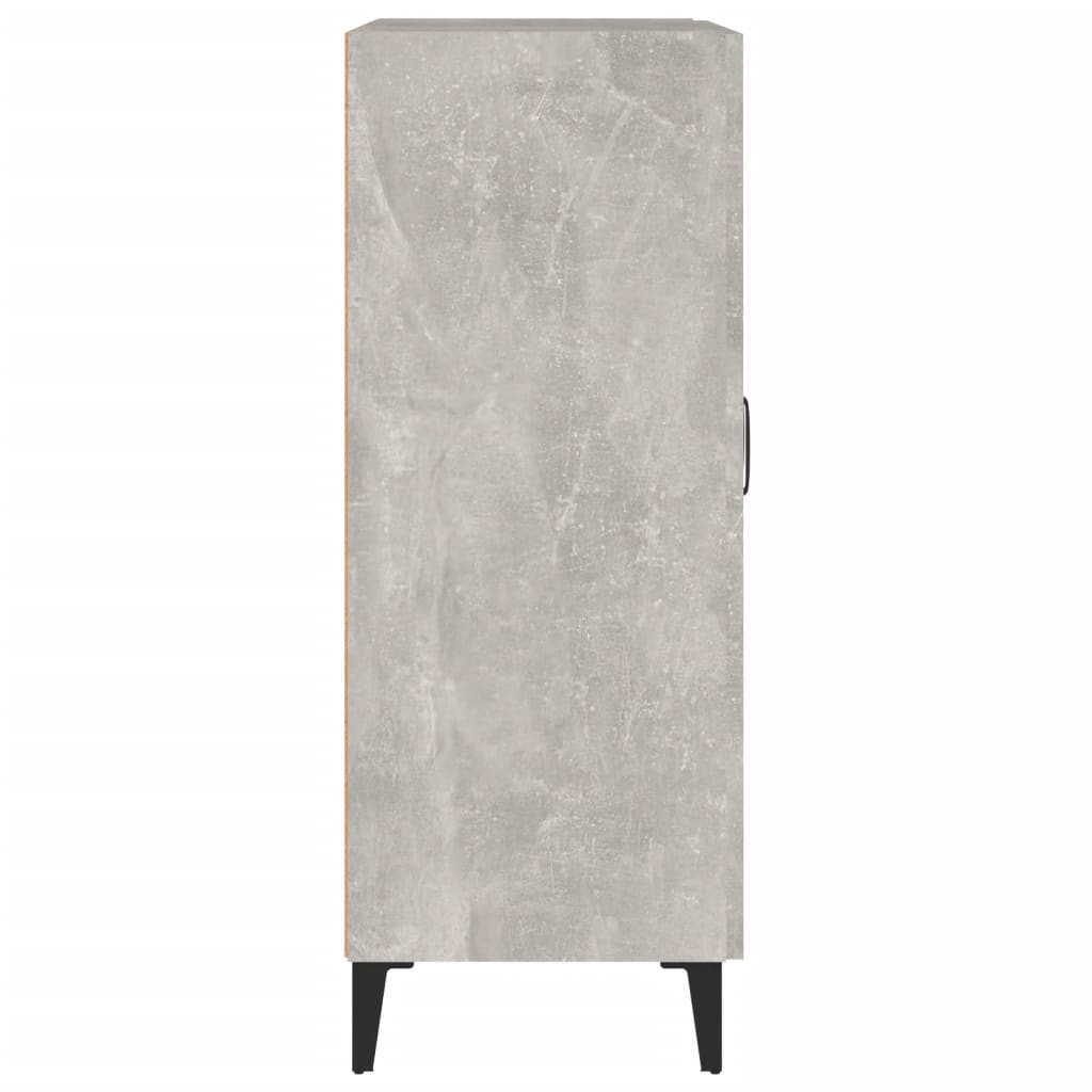 Betoninharmaa senkki Bota 69,5x34x90cm (puinen)