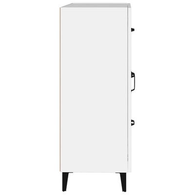 Valkoinen senkki Aleandra 69,5x34x90cm (puinen)